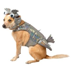 Puffer Fish Dog Costume Set - X-Small
